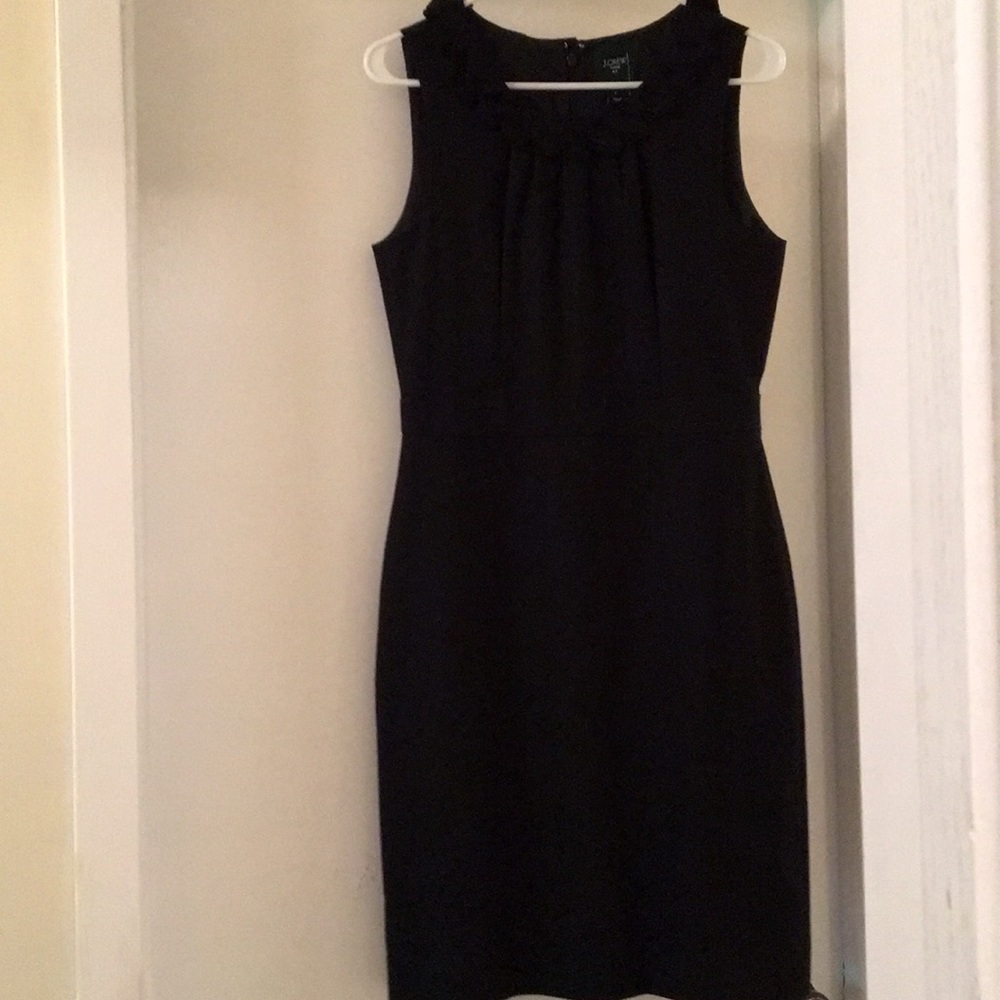 J Crew Suiting black formal dress